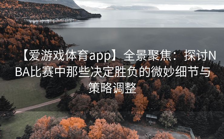 【爱游戏体育app】全景聚焦：探讨NBA比赛中那些决定胜负的微妙细节与策略调整